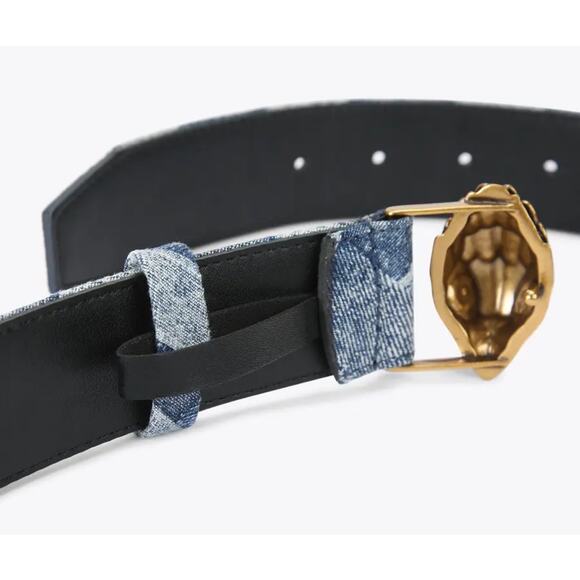 Kurt Geiger Denim Belt - Picture 5 of 5